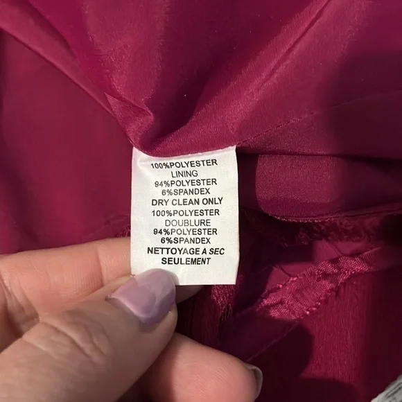 Trina Turk Fuchsia Cape short sleeve dress size 6 - Picture 10 of 10